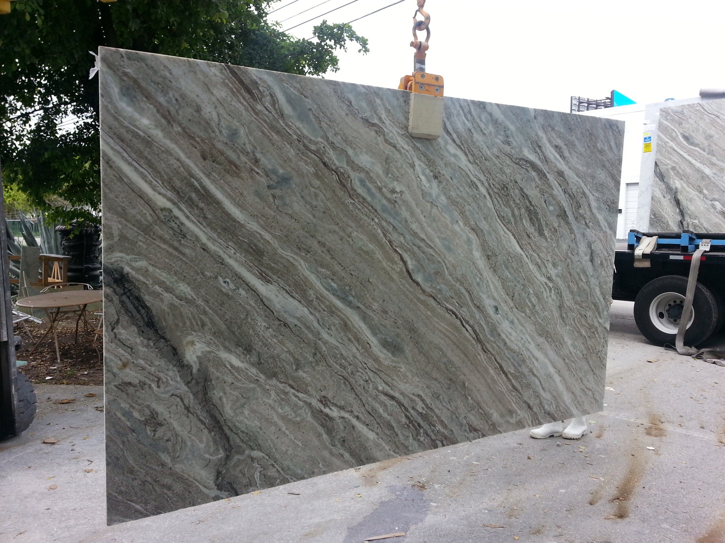 Granite installation