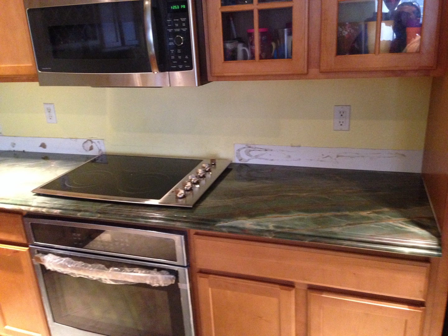 Granite installation