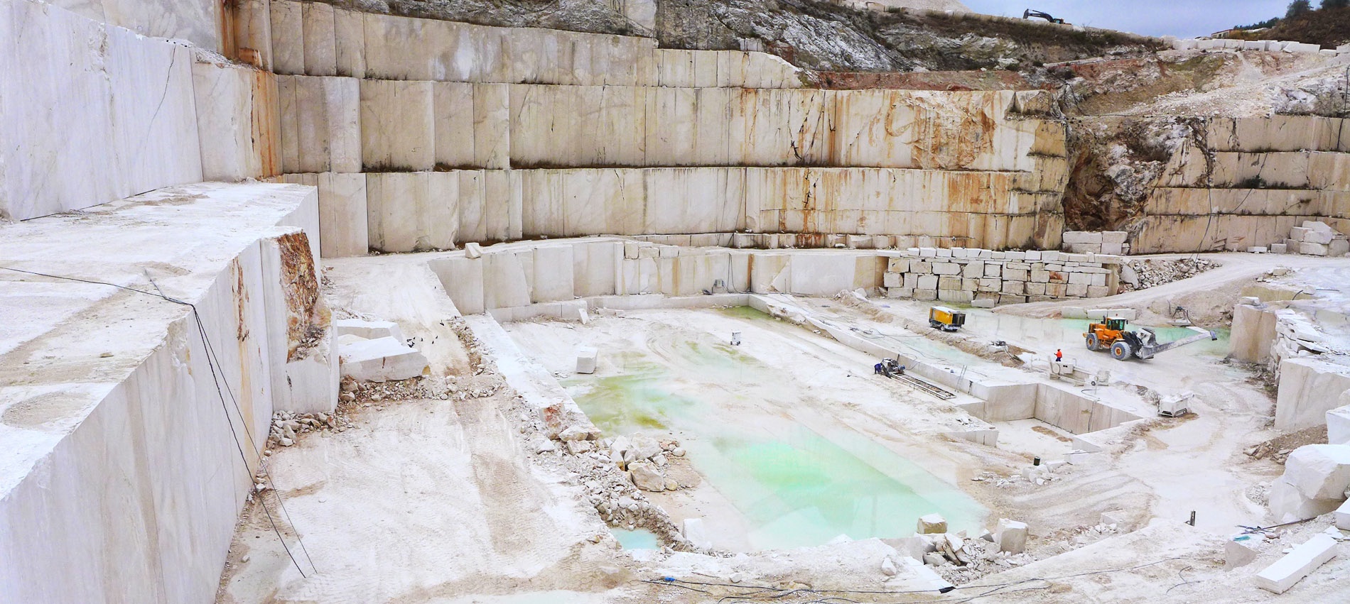 Limestone installation 8
