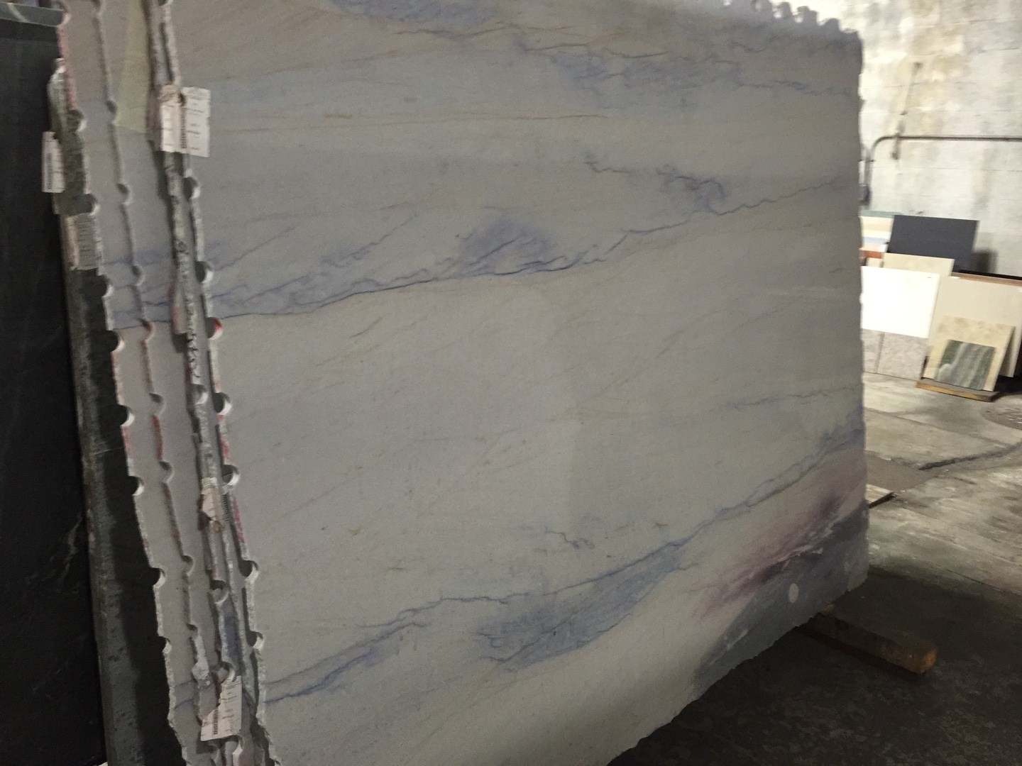 Marble installation
