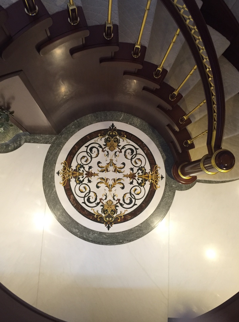 Stone staircase