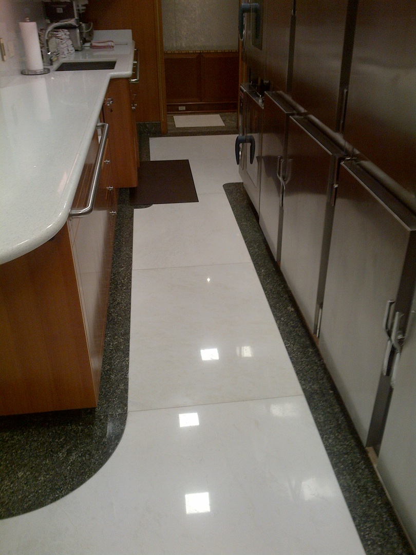 Yacht stone interior