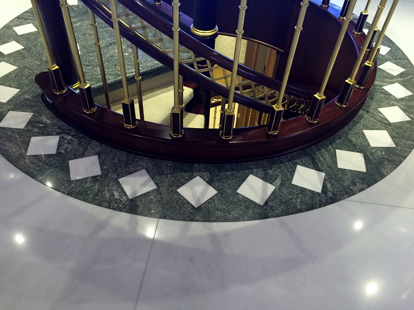 Yacht stone interior